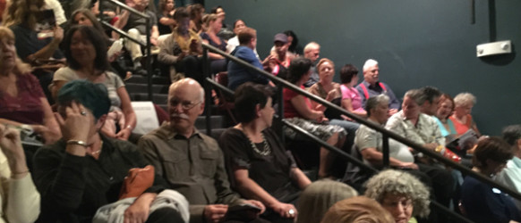 Opening Night Audience at 2015 FESTIVAL.  Photo:  Alisa Baker